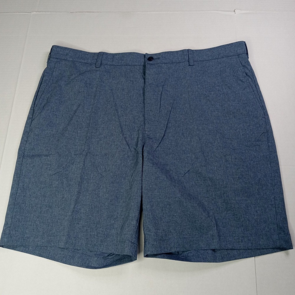 Ben Hogan Golf Shorts Men's Size 42 Blue Stretch Moisture Wick UPF 50 9" Inseam
